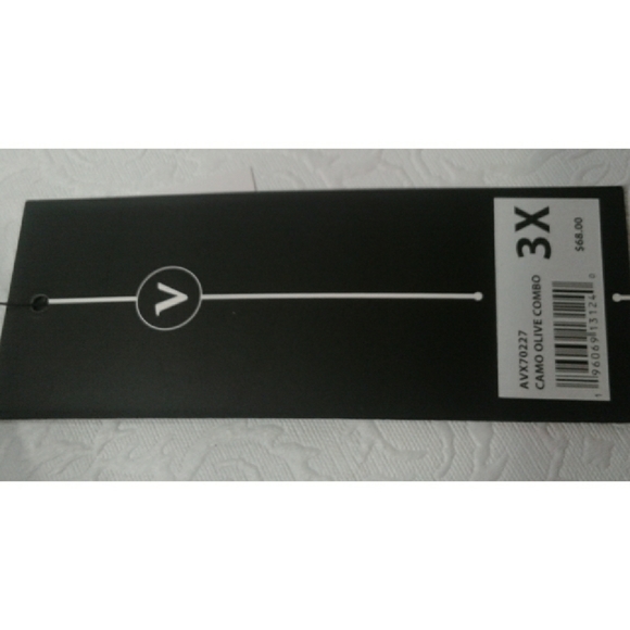 New Velocity camo olive combo Leggings plus size 3X - Picture 11 of 11